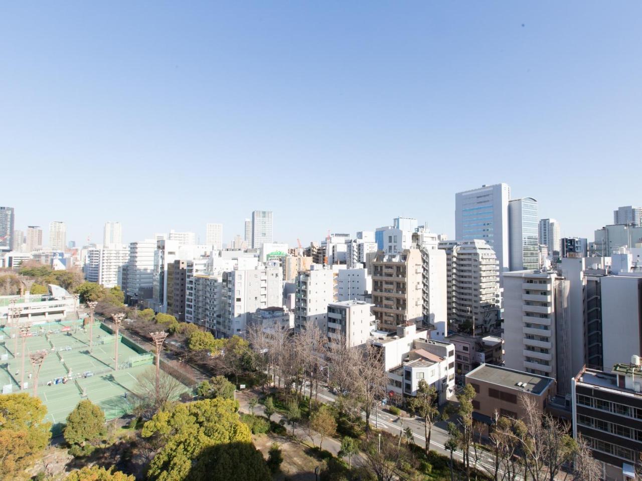 Hotel Shiki Utsubo Park Осака Екстериор снимка